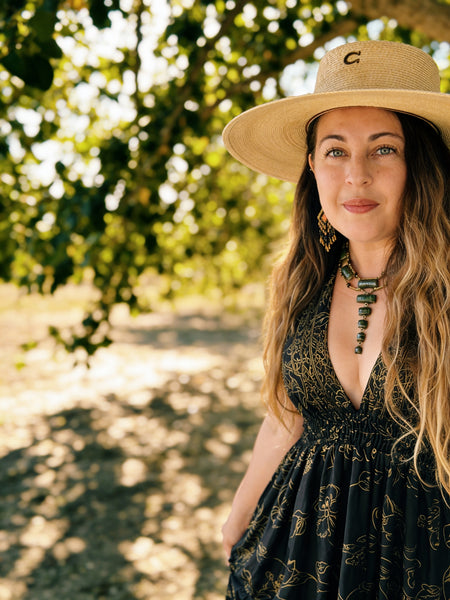 Halter Maxi Silk Dress (black n gold)