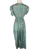 Tiered Bohemian Maxi Dress (Pastels )